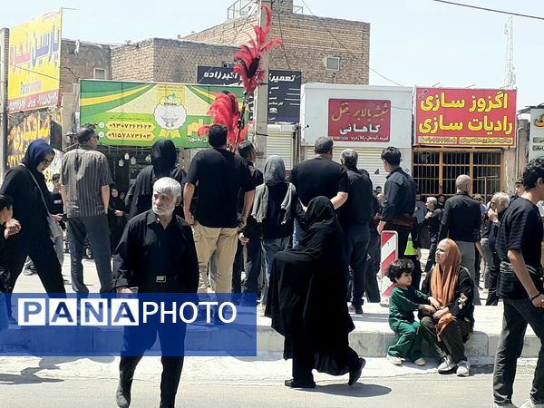 جلوه‌ای از روز عاشورا در بجنورد