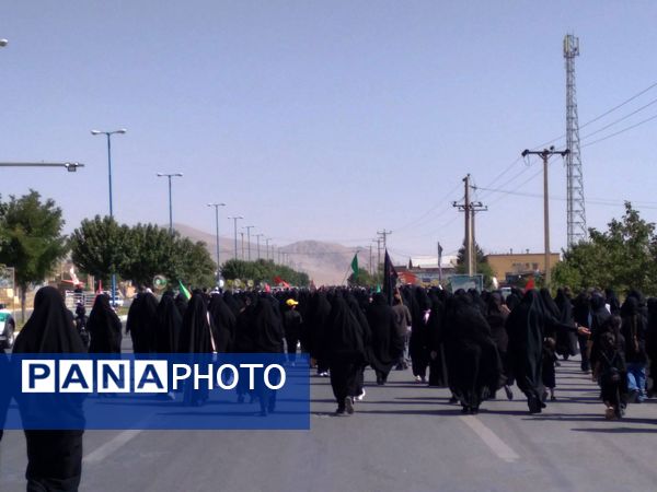 قدم‌های عاشقی از نافچ تا وردنجان به یاد کربلا