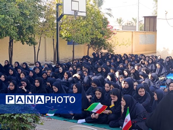 زنگ مهر در فراشبند به صدا در آمد