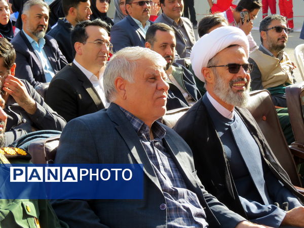 رزمایش دانش‌آموزی پدافند غیرعامل در شهرستان بجنورد 