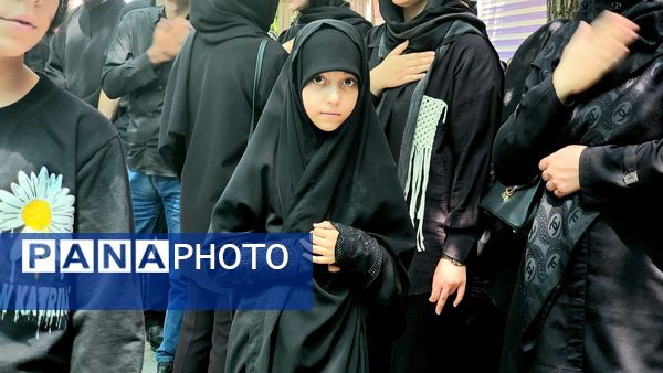 حضور قشر نوجوان و جوان در عزاداری تاسوعای حسینی