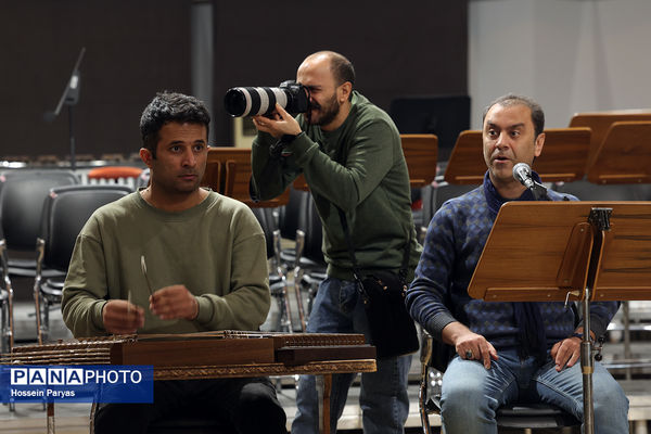 تمرین ارکستر سازهای ایرانی با عنوان «راهی بزن»