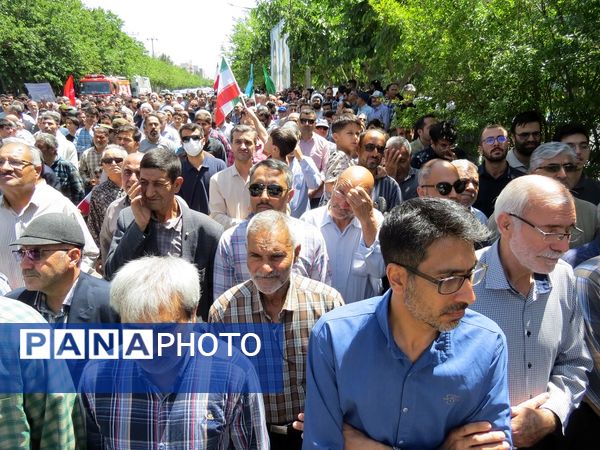 برگزاری راهپیمایی جمعه‌های خشم در بجنورد