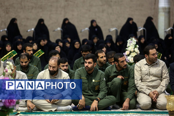 آیین خطبه خوانی خادمان حرم حضرت معصومه(س) به مناسبت روز قم