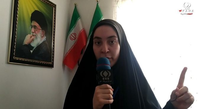 رجز خوانی خبرنگار پانا در محکومیت جنایت رژیم صهیونسیتی 