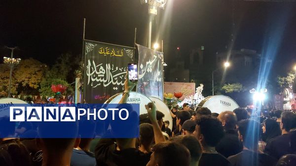 جلوه‌ای از شب‌های محرم در بجنورد 