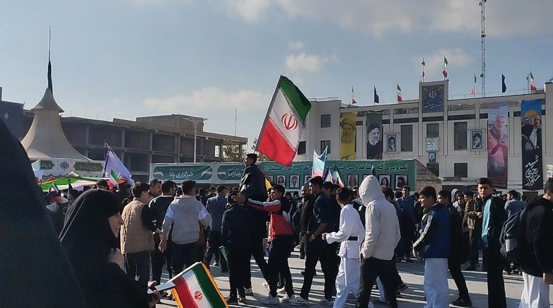 خروش پرشور مردم مشهد در روز ملی مبارزه با استکبار جهانی
