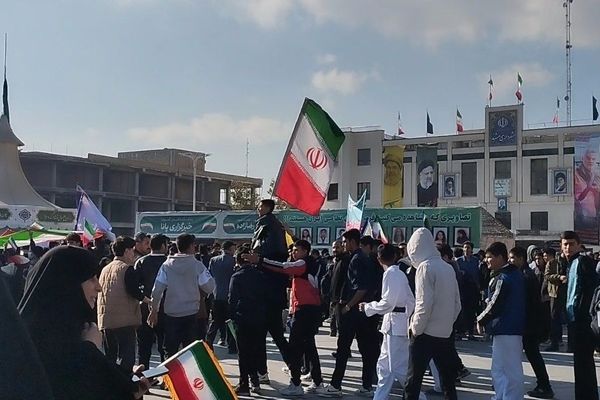 خروش پرشور مردم مشهد در روز ملی مبارزه با استکبار جهانی