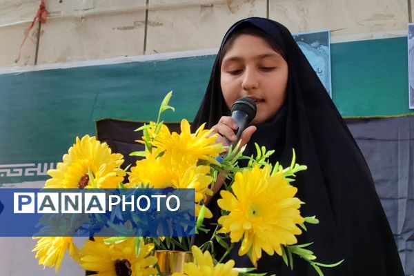 شور وشوق دانش‌آموزان در برنامه صبحگاهی مدرسه مریم بهارستان دو