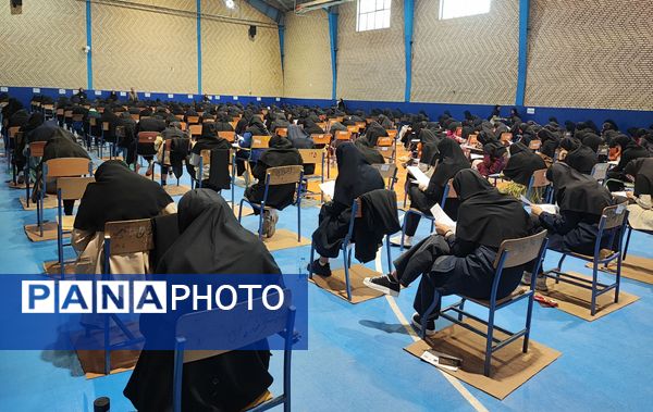 بازدید مدیر آموزش و پرورش مانه و سملقان از حوزه‌های امتحانات نهایی