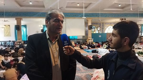 بازدید مسئولین شهرستان از اعتکاف دانش‌آموزی 