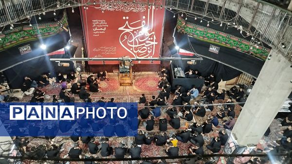 شب چهارم محرم در مجمع انصار الحسین نیشابور 