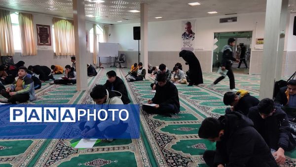 بارگزاری مسابقات قرآن رشته‌های پژوهشی پسران در شهرستان مه‌ولات