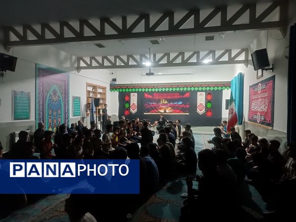 عزاداری دهه اول صفر در دبیرستان شهید بهشتی نیشابور 