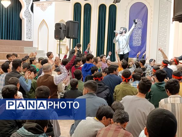 مراسم ولادت امام حسن مجتبی(ع) در میدان شهدای مشهد مقدس
