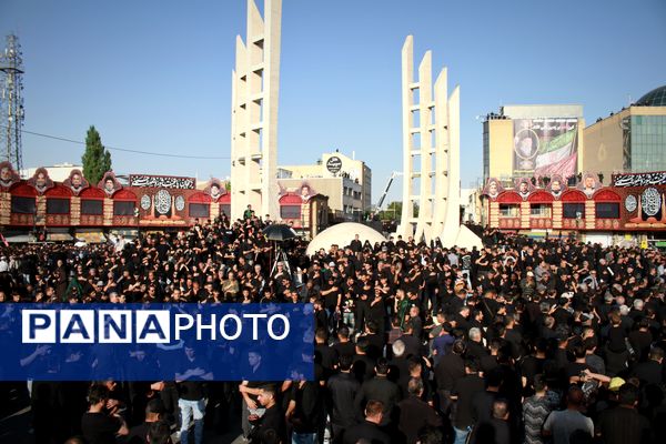 دسته عزاداری حسینیه اعظم زنجان در یوم العباس