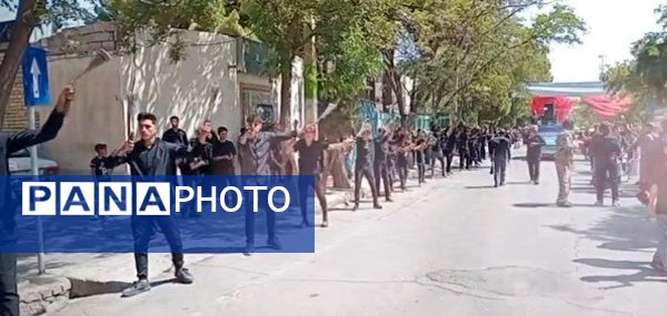 مراسم اربعین حسینی با حضور پرشور مردم باخرز برگزار شد