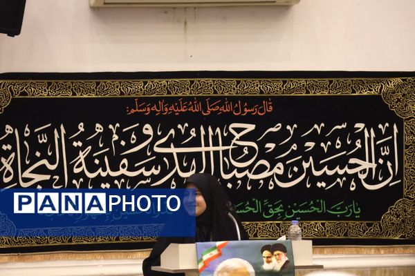 بدرقه معنوی ۷۰ پیشتاز گلستان به حج عمره در بیت‌الزهرا آیت‌الله نورمفیدی