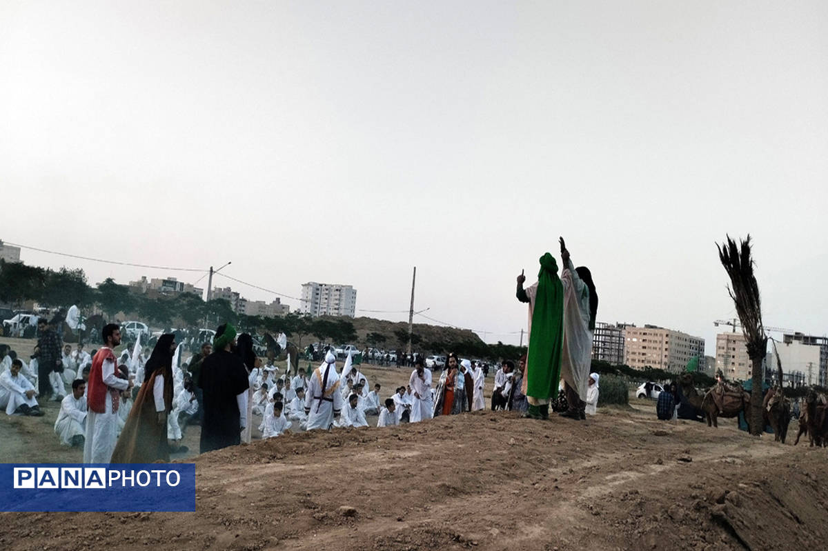 نمایش بازسازی واقعه غدیر در قم