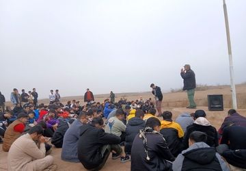 بازدید دانش آموزان شهرری از مناطق عملیاتی جنوب در اردوی راهیان نور 