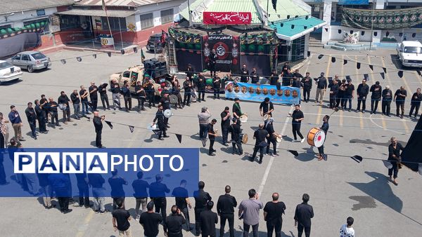 مراسم سوگواری امام حسین(ع) توسط کارکنان صنعت نفت محمودآباد