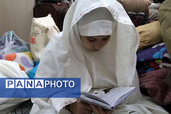 جلوه‌های معنویت و ایثار در اعتکاف مسجد الزهرا(س) قیامدشت