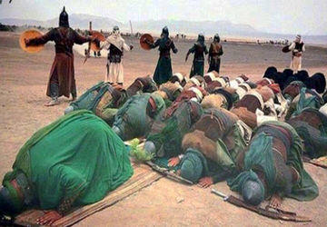 نماز ظهر عاشورا در مساجد شیراز 