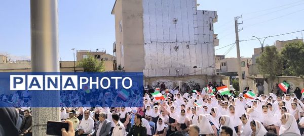 مراسم گرامیداشت هفته دفاع مقدس و آغاز سال تحصیلی جدید، در مدارس شهرستان چرداول 