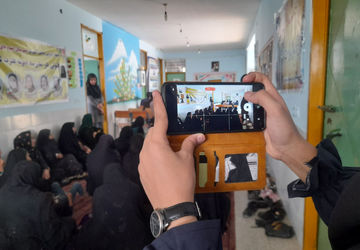 برگزاری جلسه انجمن و اولیا در مدرسه اسوه‌های دانش