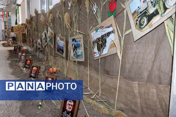 نواختن زنگ ایثار، شهادت و نماز در آموزشگاه ولایت شهرستان فریمان