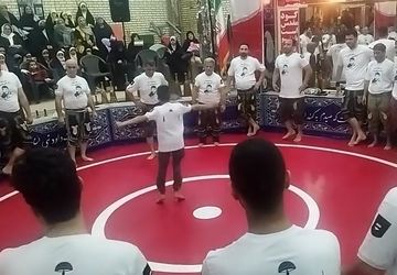 شور و شوق پهلوانی؛نمایش ورزش‌های پهلوانی به مناسبت اعیاد شعبانیه در ملارد