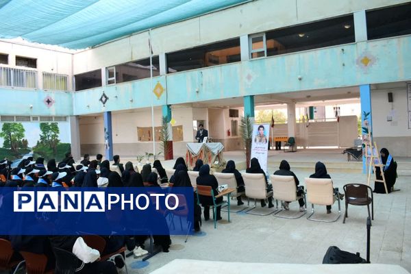 یادواره «لاله‌های روشن» در جم؛ بزرگداشت دانش‌آموز شهید حسین صافی در ریحانه‌النبی