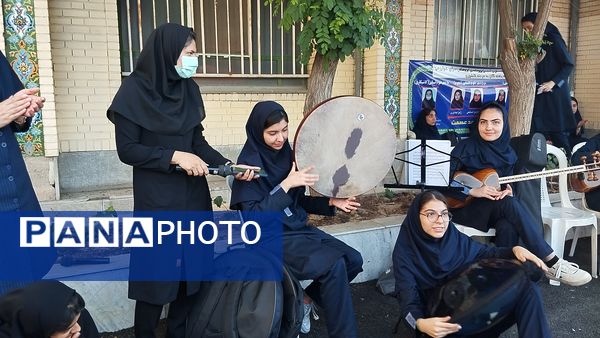برگزاری رویداد شادی به رنگ ایثار در دبیرستان شاهد عصمت ناحیه ۳ کرج