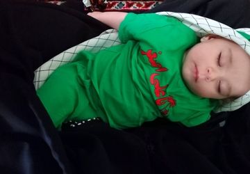 همایش شیرخوارگان حسینی در روستای رفن
