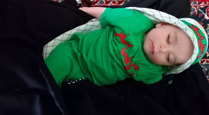 همایش شیرخوارگان حسینی در روستای رفن
