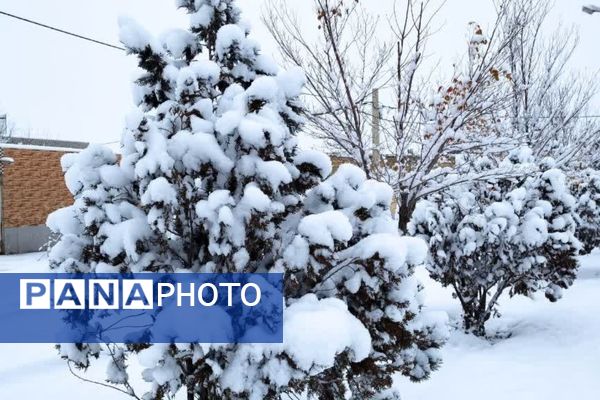 بارش اولین برف زمستانی در ایزدخواست