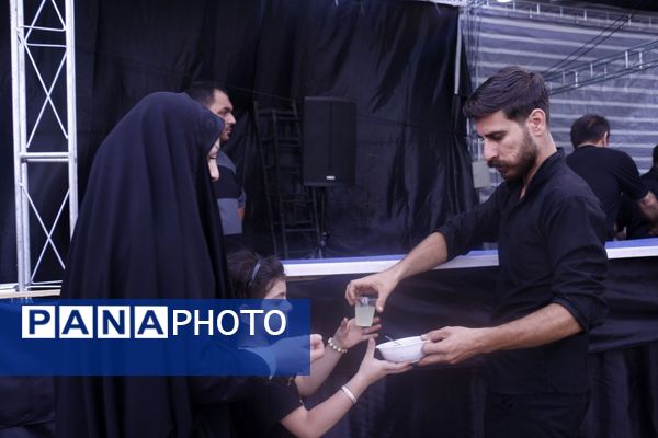 روایت تصویری از راه عشق مشهد در سوگ امام رضا(ع)