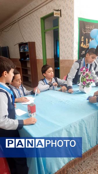 برگزاری انتخابات شورای دانش‌آموزی در مدرسه جیحون خاتم