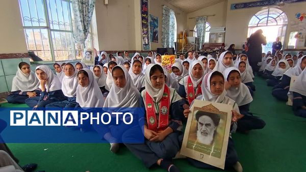 دانش آموزان شهرستان رامیان به سوگ حضرت زهرا نشستند