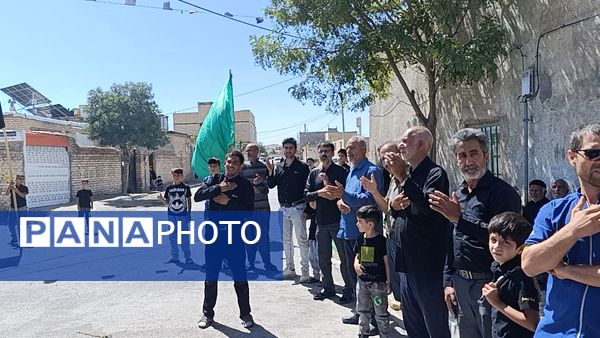 مراسم سنتی هیات ثامن الائمه روستای سلطان آباد نمک