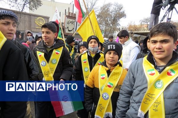 راهپیمایی باشکوه ۲۲ بهمن ماه شهرستان بجنورد 