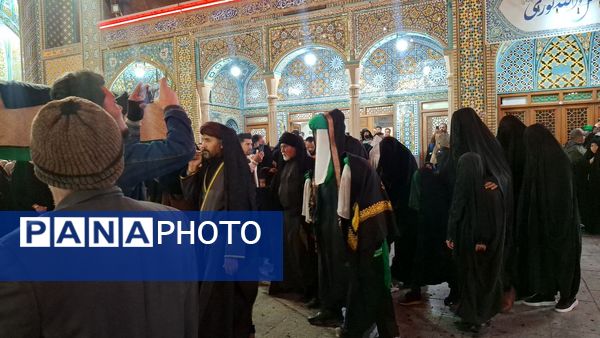 شام غریبان حضرت فاطمه زهرا(س) در حرم حضرت معصومه (س)