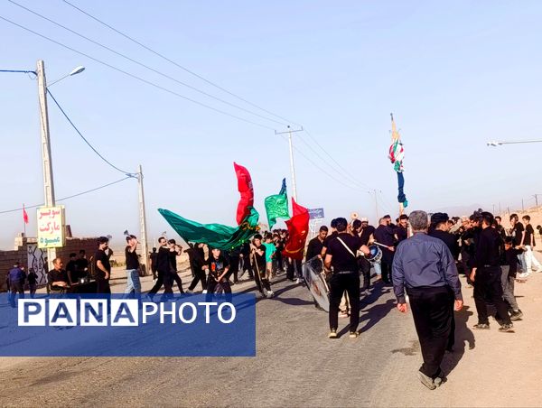 عزاداری سیدالشهدا در روستا نوری 
