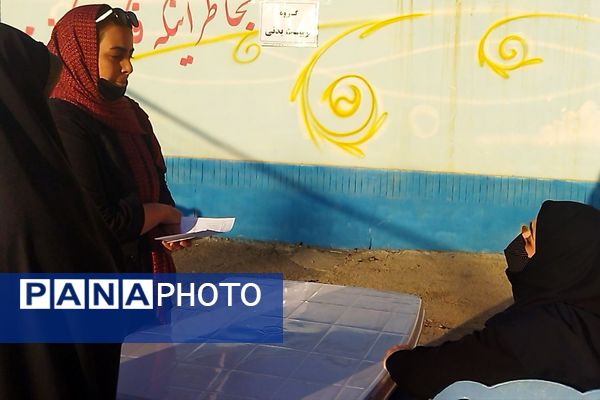 طرح دیدار و ارائه کارنامه هشدار در دبیرستان مهر نیشابور