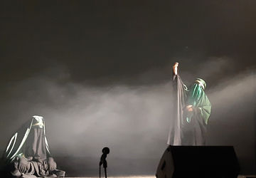 هنر تئاتر در خدمت پیام عاشورا؛ نگاهی تازه در «طلوع در محاق»