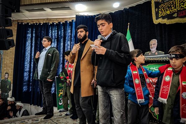 نوگلان فاطمی باقرشهر در عزای شهادت حضرت زهرا(س)