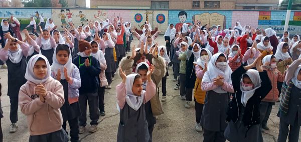 جشن و سرور در مدارس شهرستان هلیلان 