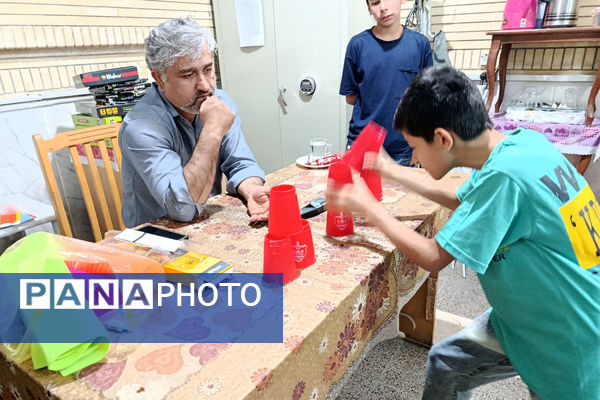 برگزاری کلاس‌های آموزشی بازی‌های فکری جهت منتخبان ناحیه ۴ شیراز 