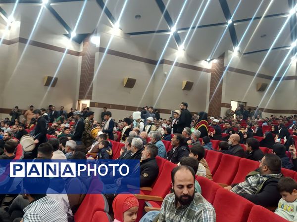 همایش گرامیداشت هفته بسیج در مجتمع آیه ها در سالن انقلاب مشهد مقدس