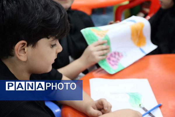 حضور دانش‌آموزان و معلمان در هیئت فرهنگیان اسلامشهر